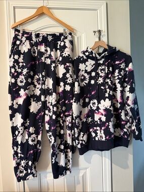adidas acid flowers Sweatsuit XL